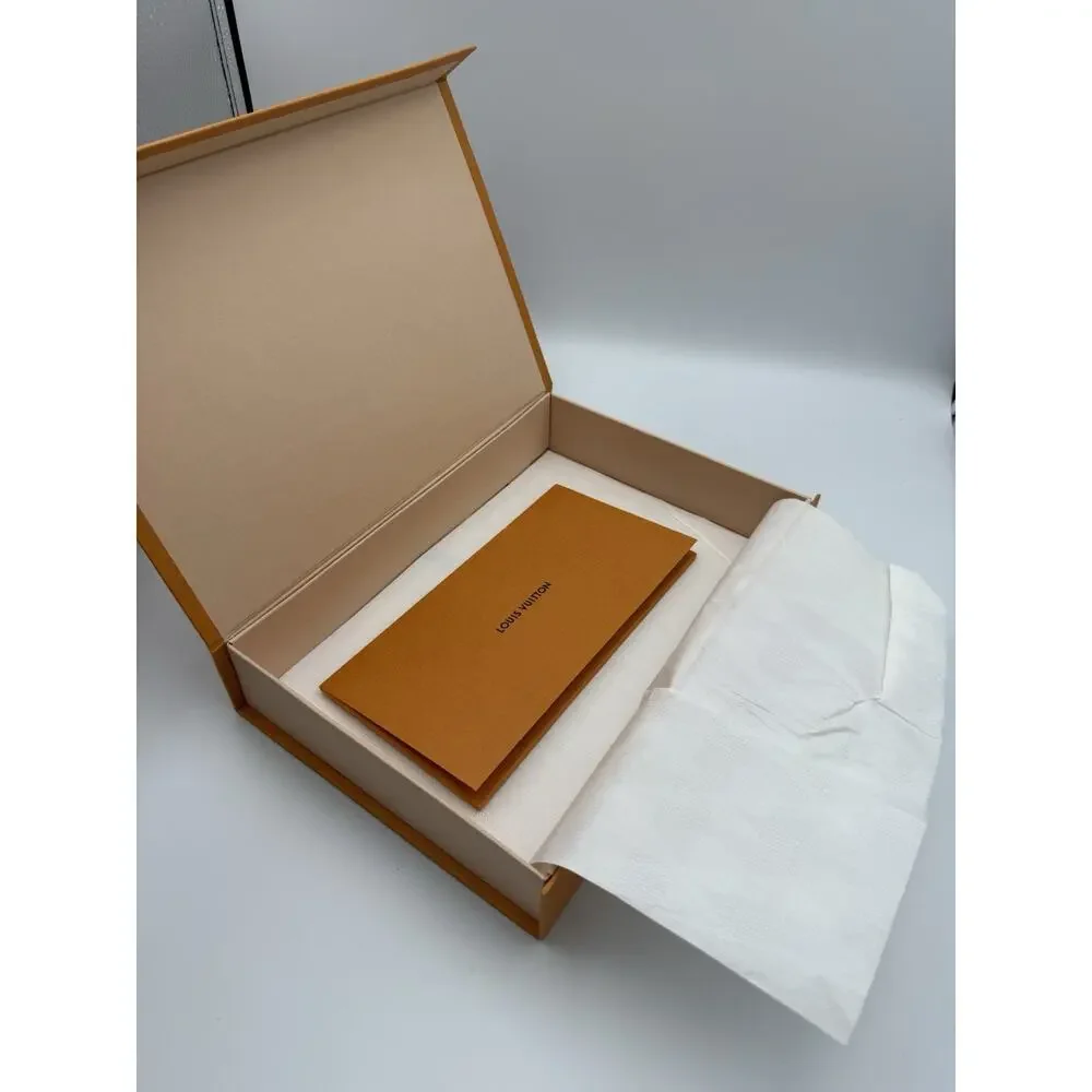 Authentic Louis Vuitton Folding Gift Box & Envelope Sleeves 12x8x2,25